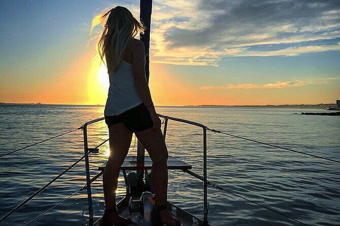 2 Hour Lisbon Sunset and Wine Sailing Tour - What you get on board: wine, skipper talk, and photo-friendly space