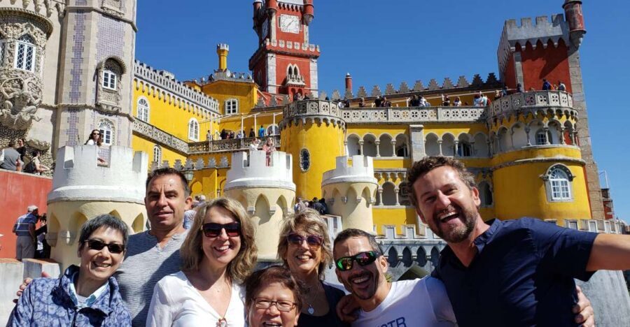 From Lisbon: 10-Hour Palaces Tour in Cascais and Sintra - Pena Palace without the pain: colors, crowds, and guided time inside