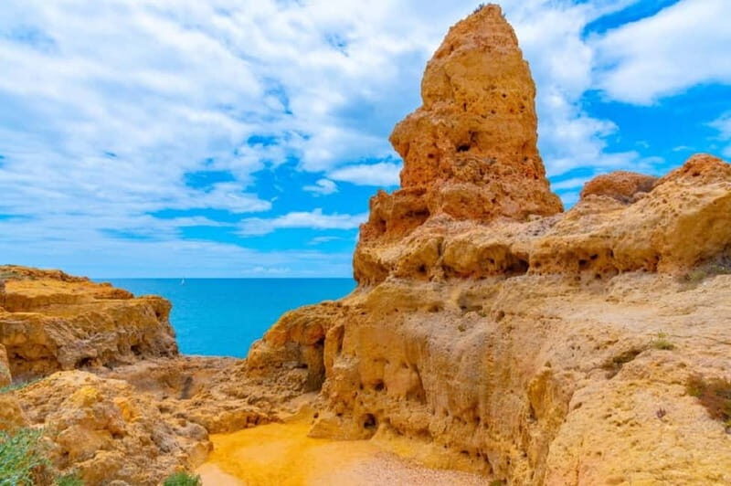 From Lisbon: Algarve, Benagil Sea Cave & Lagos Full-Day Tour - Algar Seco and Boneca Cave: the stop that sets the tone