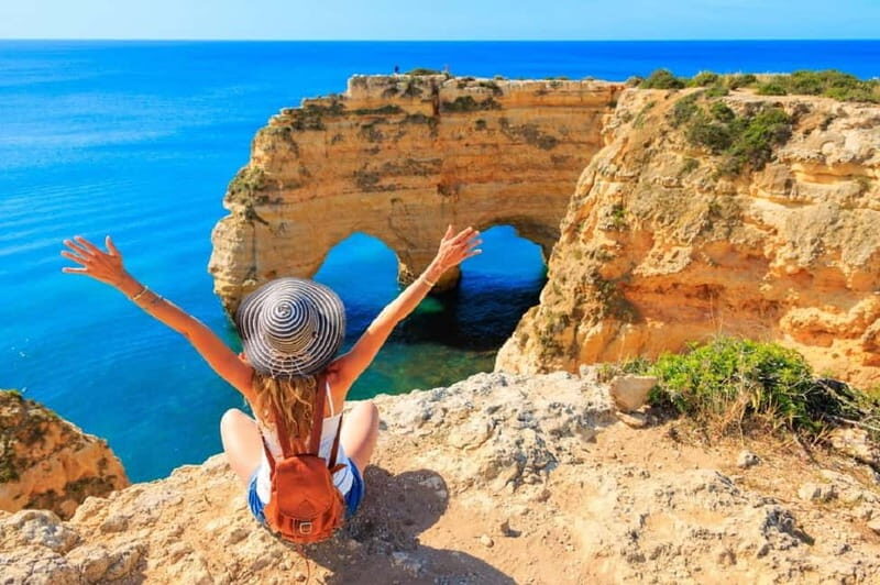 From Lisbon: Algarve, Benagil Sea Cave & Lagos Full-Day Tour - Praia da Marinha: the famous photo beach