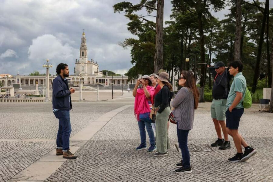 From Lisbon: Fátima, Óbidos, and Nazaré Small Group Day Tour - Fátima’s Sanctuary: When the Morning Feels Quiet