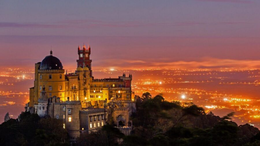 From Lisbon: Pena Palace, Regaleira, Sintra & Cascais Tour - Cascais: seaside strolling, marina views, and a royal summer vibe