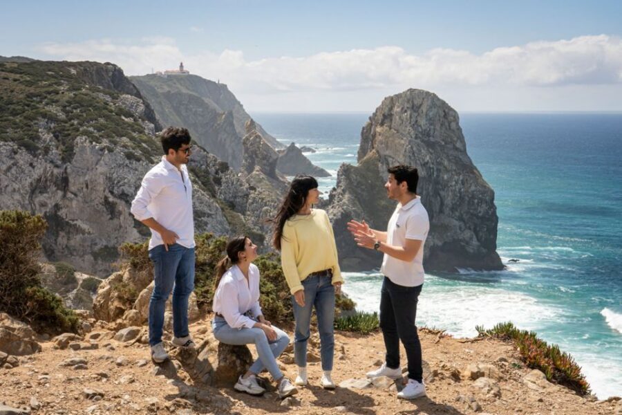 From Lisbon: Sintra, Pena Palace & Cabo da Roca Hiking Tour - Pena Palace exteriors: the Romantic fairytale, without the full day sink