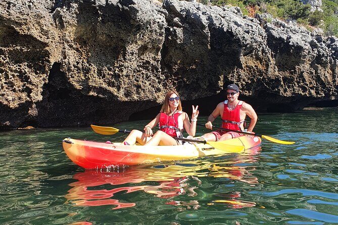 Kayak and Snorkeling Adventure in Lisbon - Praia do Creiro Gear Up: Wetsuit, Water Shoes, Helmet, and a Waterproof Bag