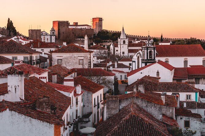 Knights Templar Castle, Nazaré & Óbidos️ Private Day Tour - Óbidos walled town: medieval lanes, shops, and cherry liqueur