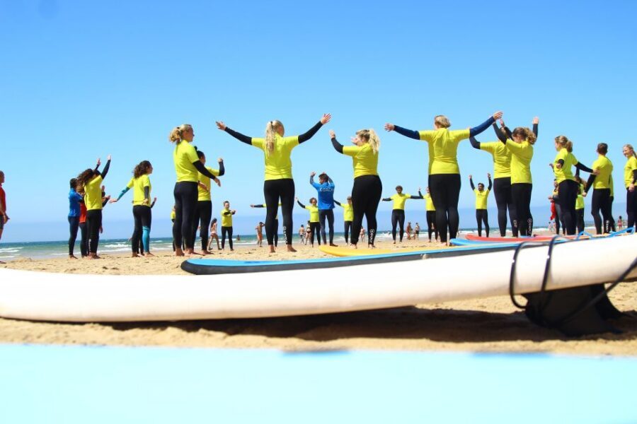 Lisbon: 1.5-Hour Surf Lesson - On the Sand: Balance Drills That Save Your First Wave