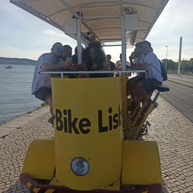 Lisbon: 1-Hour Beer or Sangria Bike Sightseeing Tour - The Monument of the Discoveries Stop: Quick Photos, Less Tiring Walking