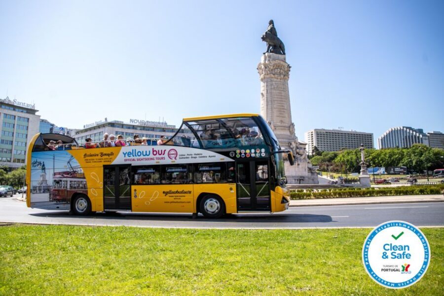 Lisbon: 1-or 2-Day Hop-On Hop-Off Bus Tour - Yellow buses and real value in Lisbon