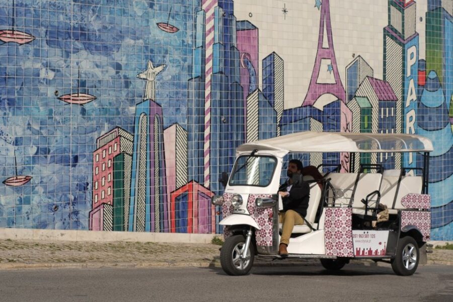 Lisbon: 3-Hour Street Art Tuk Tuk Tour - LX Factory and Lisbon’s newer mural culture