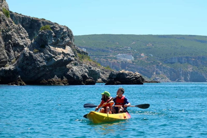 Lisbon: Arrabida Park Kayak Tour with Beach Picnic - Arrábida Natural Park from a kayak seat: the payoff you can feel