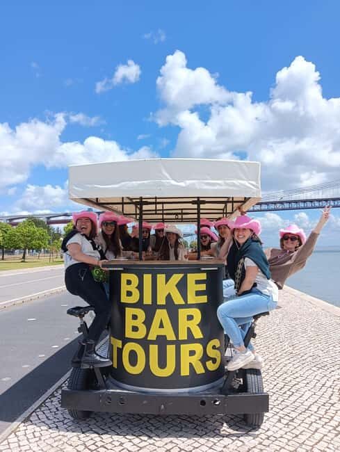 Lisbon: Beer Bike Tour with Sangria and Beer - One Hour on the Pedals: Meeting Point to Drop-Off