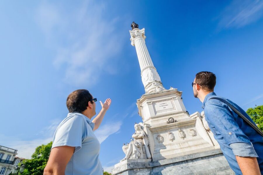 Lisbon: Best of City Private Walking Tour - Restauradores Square and the Obelisk: Independence on Stone
