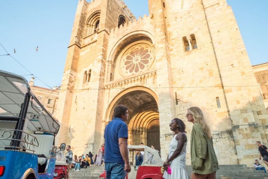 Lisbon by Tuk Tuk Guided Tour: City of Neighborhoods - Flea Market Energy: Feira da Ladra Meets Historic Lisbon