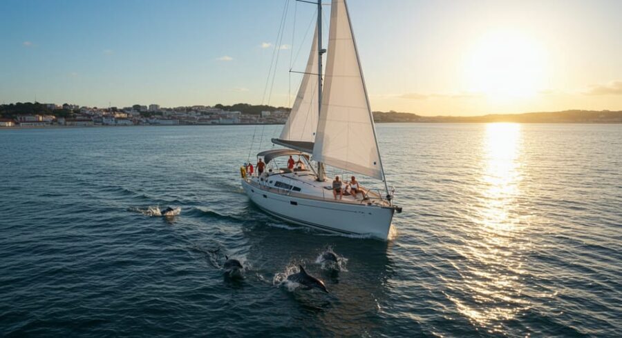 Lisbon: Champagne Sailing Tours - Meeting at Doca de Santo Amaro: find gate 1, not a headache
