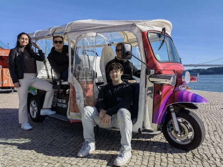 Lisbon: City Highlights Tuk-Tuk Tour with Pickup - What you pay (and what you actually get) for about $47