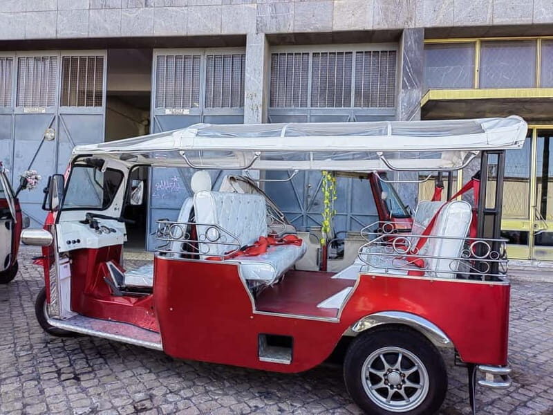 Lisbon: City Highlights Tuk-Tuk Tour with Pickup - From pantheon and fado to Commerce Square and Pink Street