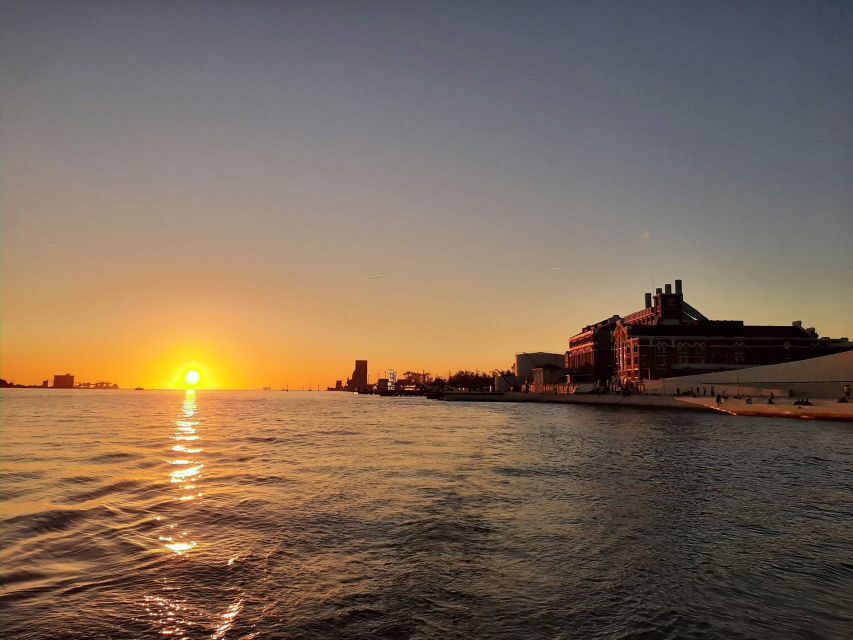 Lisbon: City Skyline Sailboat Cruise with Drink and Snacks - What you actually get for about $45: drinks, snacks, and real time on the water