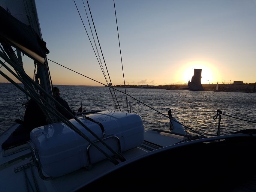 Lisbon: City Skyline Sailboat Cruise with Drink and Snacks - Sunset option: best light, colder air, and a different kind of calm