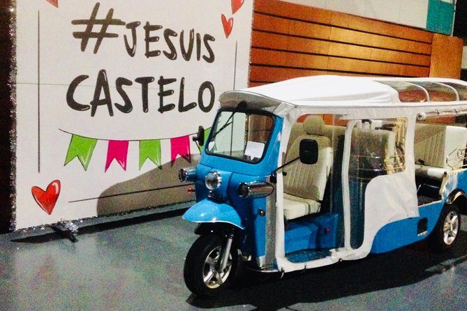 Lisbon: City Tour by Tuk Tuk - Chiado: squares, fashion windows, cafés, and old bookshops