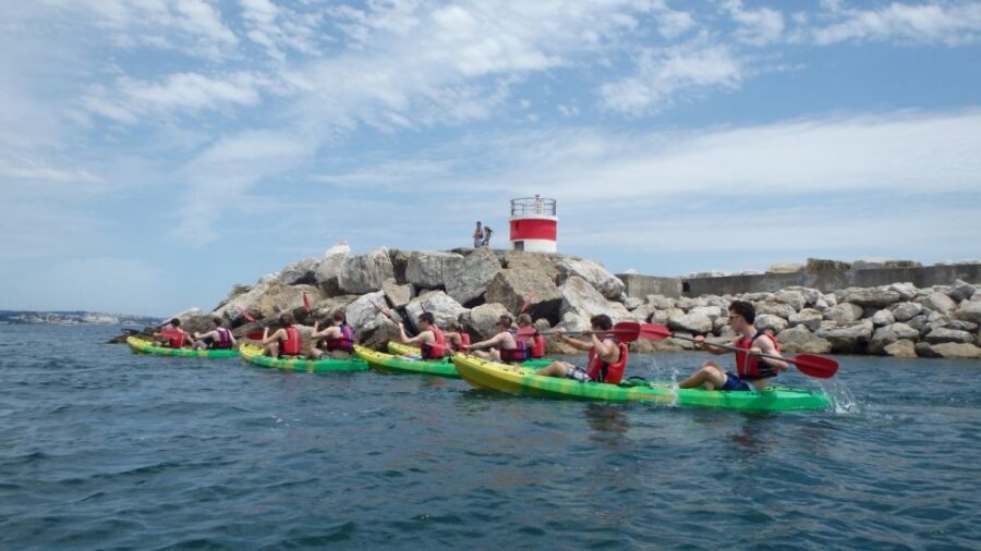 Lisbon: Coast Guided Kayak Tour - Praia das Fontainhas: the sheltered beach swim break