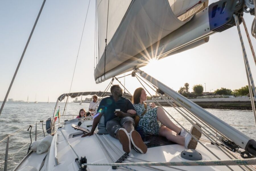 Lisbon: Daytime/Sunset/Night City Sailboat Tour with Drink - Tagus River Sail: a fast, scenic route through Lisbon’s best waterfront