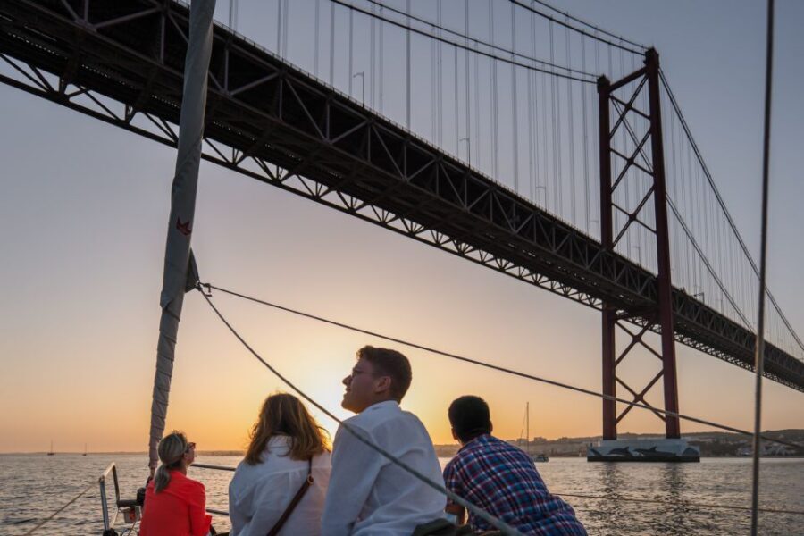 Lisbon: Daytime/Sunset/Night City Sailboat Tour with Drink - MAAT Lisbon: the serpentine architecture moment that earns a slow look
