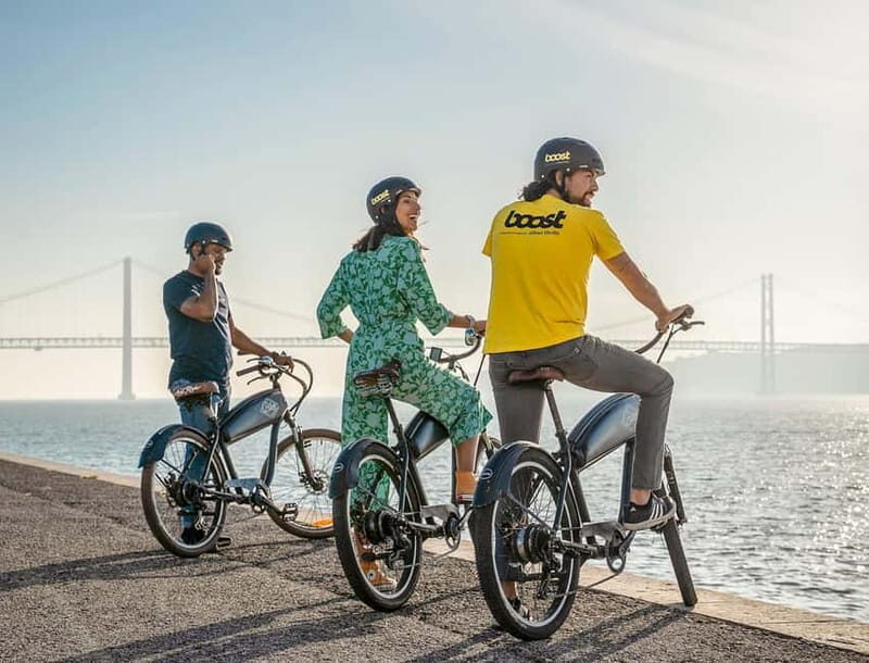 Lisbon: Electric Bike Tour by the River to Belém - The Tagus Corridor: Colunas, Alcântara Docks, and 25 de Abril Bridge Views