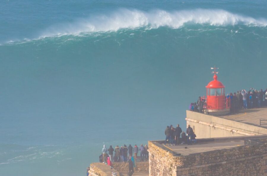 Lisbon: Fátima, Nazaré, Óbidos & São Martinho do Porto Tour - Nazaré’s giant waves: where surf legends meet lunch by the water