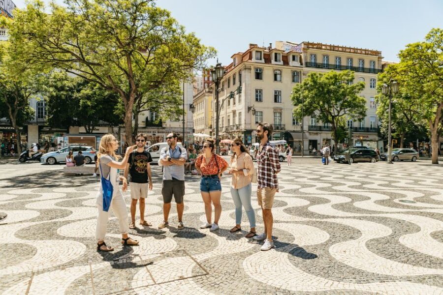 Lisbon: Food and Wine Small Group Walking Tour - From Rossio Square to Baixa: the walk that sets the pace