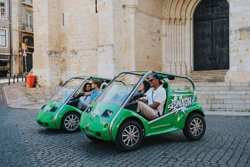 Lisbon: GPS-Guided Spinach Tour by Electric Car - Spinach Electric Cars: A playful way to see Lisbon up close