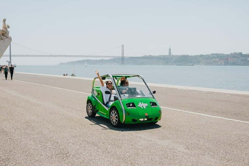 Lisbon: GPS-Guided Spinach Tour by Electric Car - What you actually pay for: $68 plus the deposit and optional coverage
