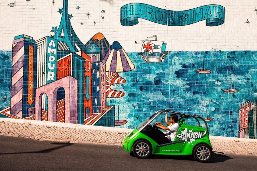 Lisbon: GPS-Guided Spinach Tour by Electric Car - Staff help that matters: quick support, real instructions
