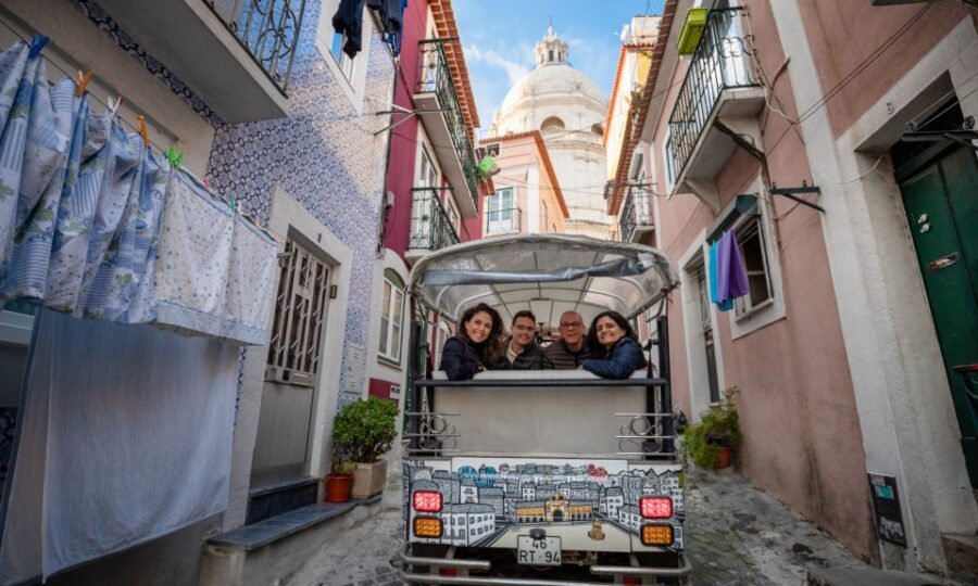 Lisbon: Half-Day Private Guided Tuk-Tuk Tour - Graça, Senhora do Monte, and Mouraria: viewpoints plus street-art context