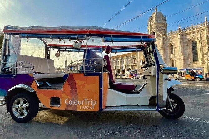 Lisbon Highlights: Private Tuk Tuk Tour Adventure Sightseeing - Passing São Vicente de Fora and Feira da Ladra: local texture without the detour
