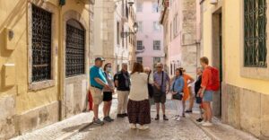 Lisbon: History, Stories and Lifestyle Walking Tour - Miradouro São Pedro de Alcântara: The View With a Job