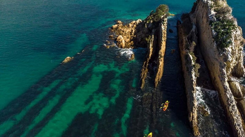 Lisbon: Kayak Tour Arrábida Natural Park, Setubal, Sesimbra - Caves and secret beaches: what “hidden” means when you kayak