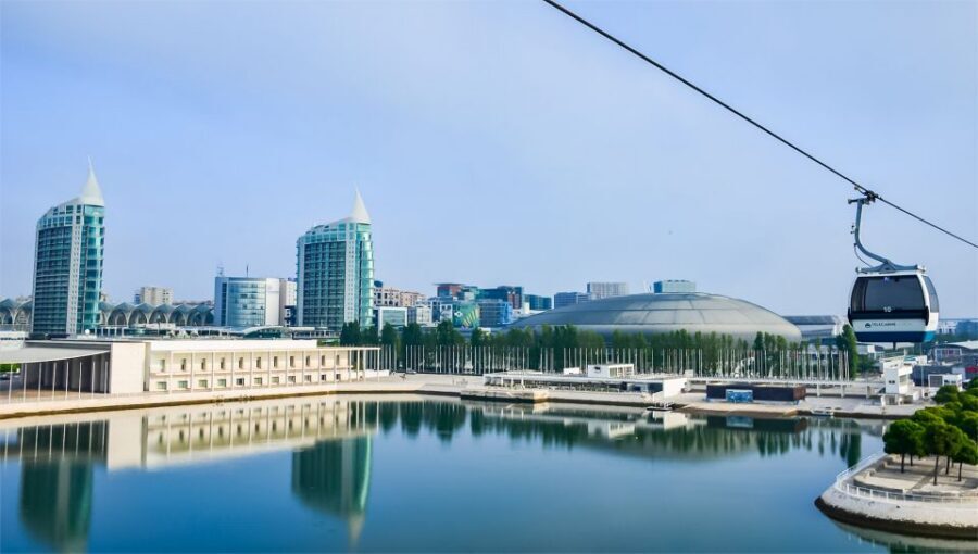 Lisbon: Nations Park Gondola Lift Cable Car Round Trip - What you’ll actually see: Oceanarium, Portugal Pavilion, and the Vasco da Gama Bridge