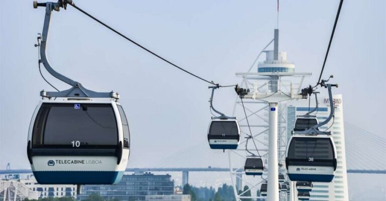 Lisbon: Nations Park Gondola Lift Cable Car Round Trip - North Station vs South Station: how the round trip really works