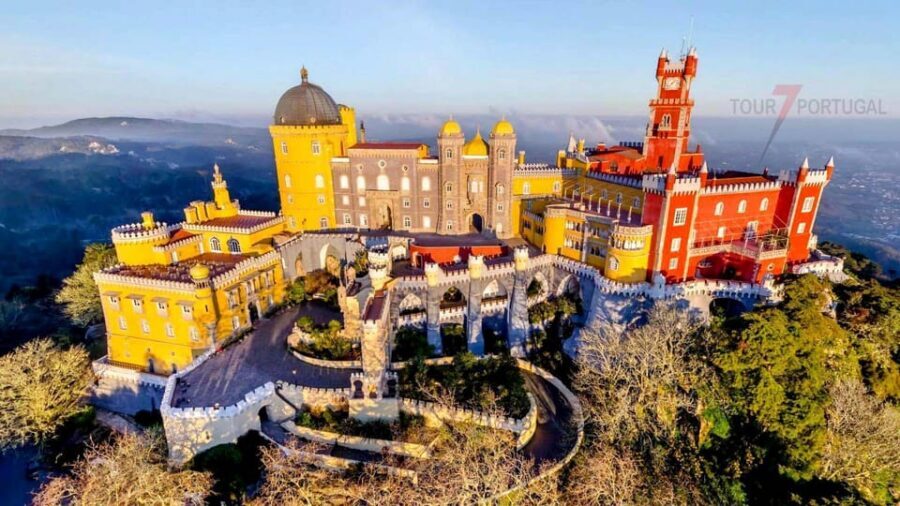 Lisbon: Pena Palace, Moorish Castle, Qta. Regaleira & Sintra - Monserrate Palace and Queluz: two more styles of royal Portugal