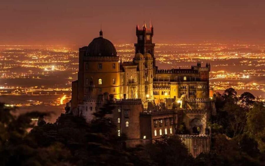 Lisbon: Pena Palace, Regaleira, Sintra, and Cascais Day Trip - Pena Palace and Sintra Village: the fairytale part, with a guide in the lead