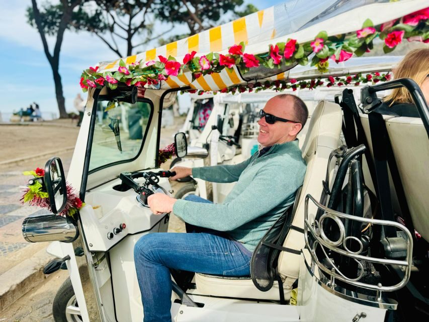 Lisbon: Private Sightseeing Tour by Tuk-Tuk - Passing Graça Historic District: the neighborhood energy without the slog