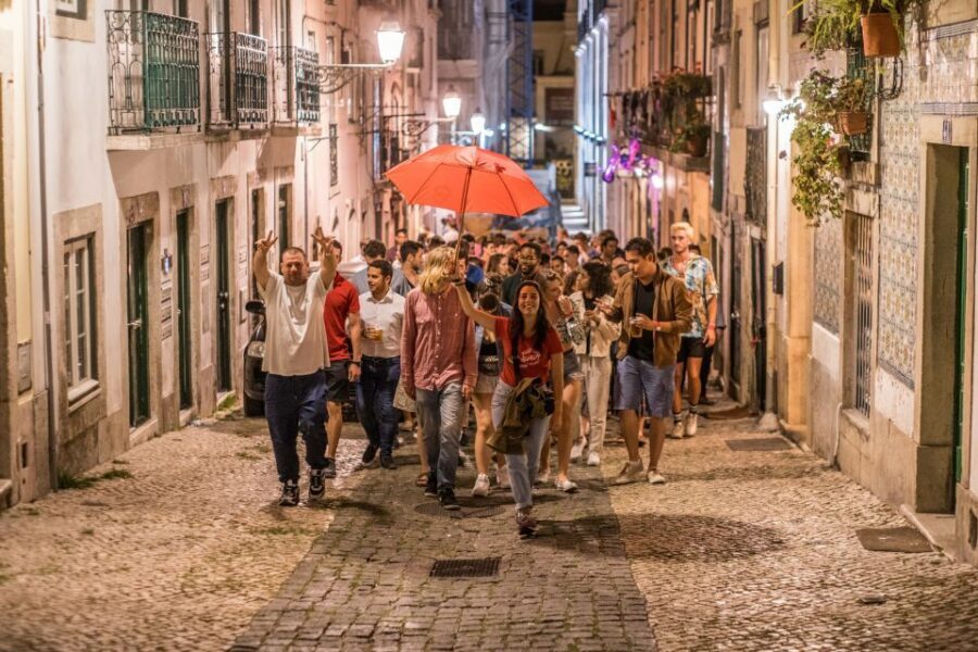 Lisbon: Pub Crawl with Open Bar and VIP Club Entry - Three Bairro Alto bars: music changes and the route feels alive