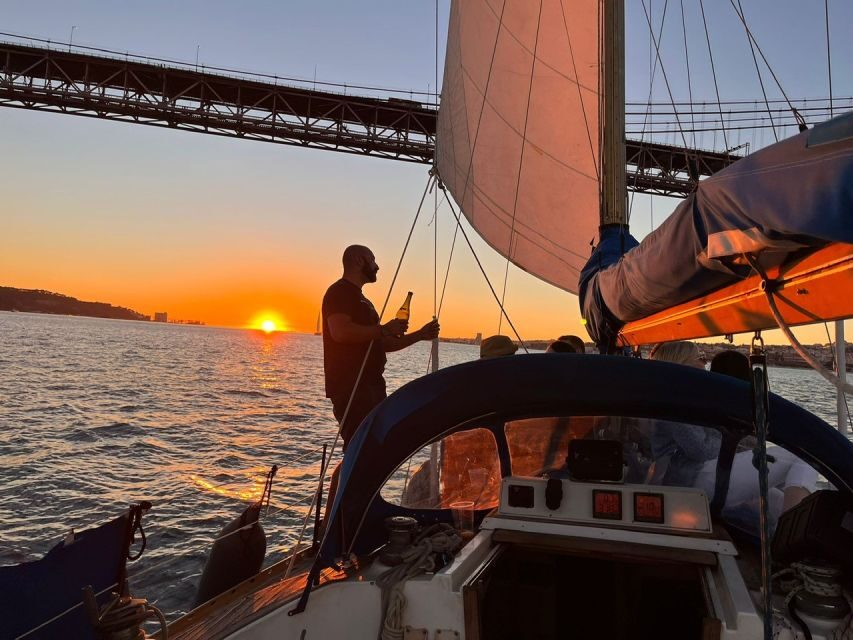 Lisbon: Sailboat Sunset Tour with a Drink - Weather is the boss: how to dress for the Tagus breeze