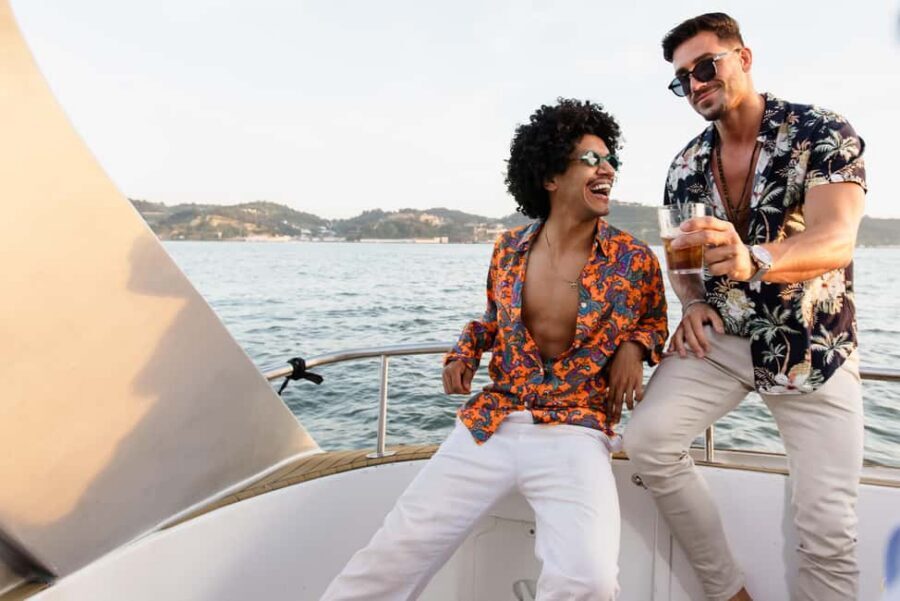 Lisbon: Sunset/Night Boat Party with Open Bar, Snacks & DJ - Route rundown: What each stop adds to your sunset experience