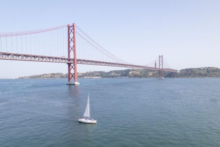 Lisbon: Sunset Sailing with Portuguese Wine and History - Where the Cruise Starts: Doca de Santo Amaro Under the 25th of April Bridge