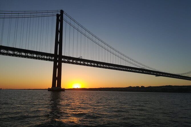 Lisbon: Sunset Sailing with Portuguese Wine and History - The 25 de Abril Bridge: Big Engineering, Easy Viewing