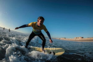 Lisbon: Surf Experience at Costa da Caparica - Getting from Portugal Surf School to the beach: gear first, then practice