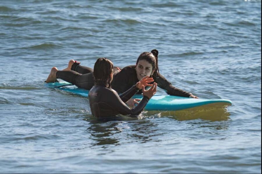 Lisbon Surf Guide - Surf class & Pick Up - Van Pickup to Real Surf Time: How the Lesson Works
