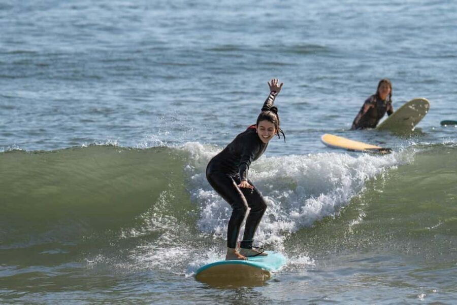 Lisbon Surf Guide - Surf class & Pick Up - Lisbon Pickup: Convenient Start, Local Driver Energy