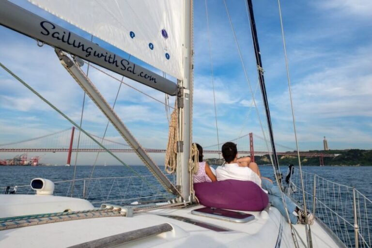 Lisbon: Tagus River Sunset Cruise with Drinks - Sailing with Sal: boat comfort and the family crew vibe
